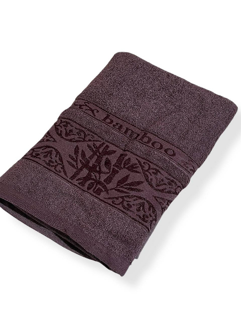 Рушник банний великий Bamboo (коричневий) 160х80 см – м’який і натуральний