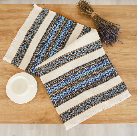 Рушник вишитий з українським орнаментом 75х35см (рнд1-116-35) – етностиль, традиції та якість