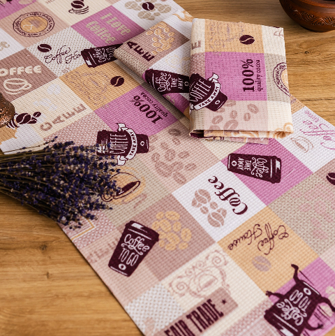 Від 10 шт. - Рушник вафельний великий 