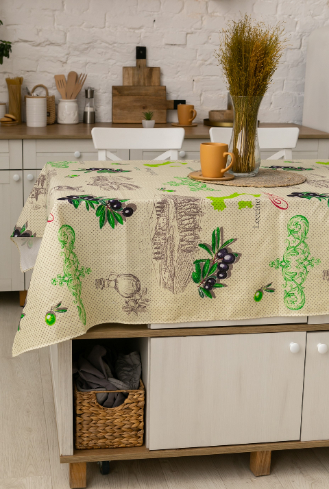 Скатертина 100% бавовна 220 Х 150 см 