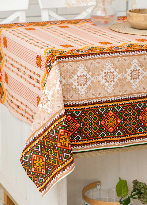 Скатертина 100% бавовна 220 Х 150 см  