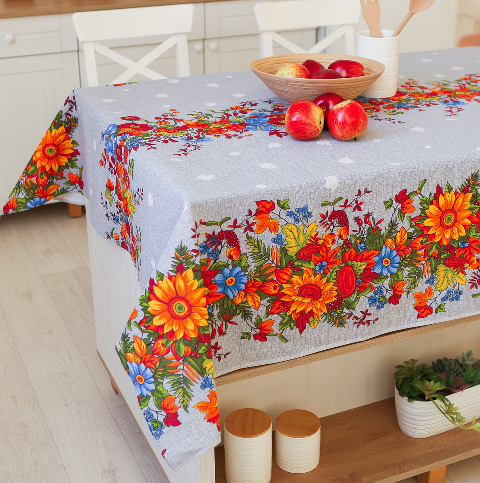 Скатертина 100% бавовна 150 Х 150 см 