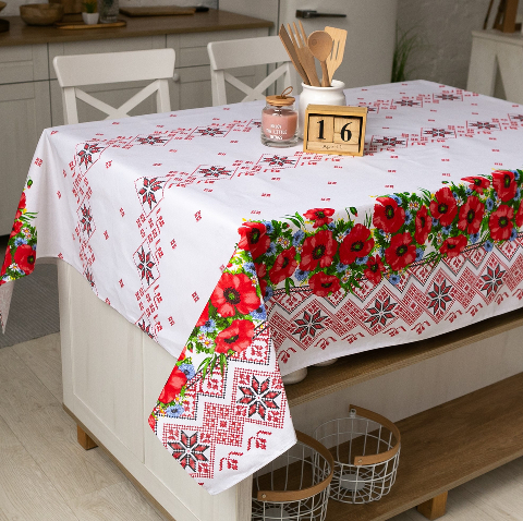 Скатертина 100% бавовна 110 Х 150 см 