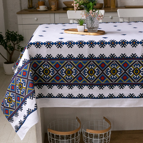 Скатертина 100% бавовна 220 Х 150 см 