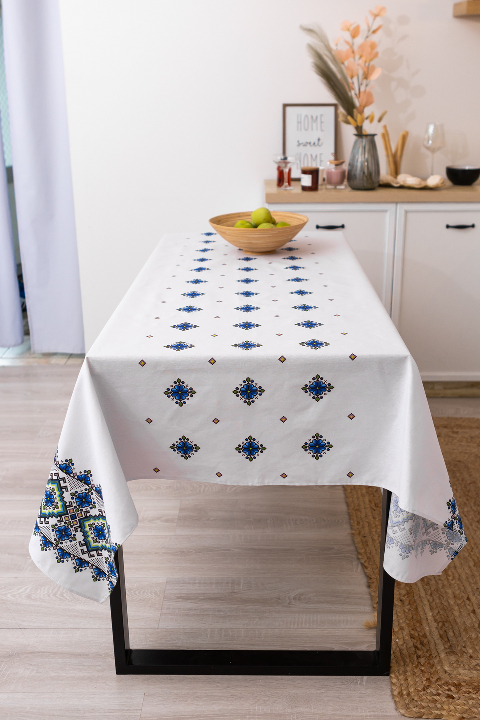 Скатертина 100% бавовна 220 Х 150 см 