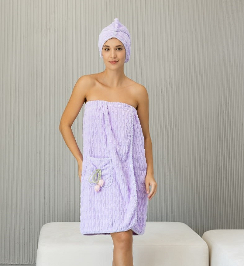 Рушник-халат жіночий 