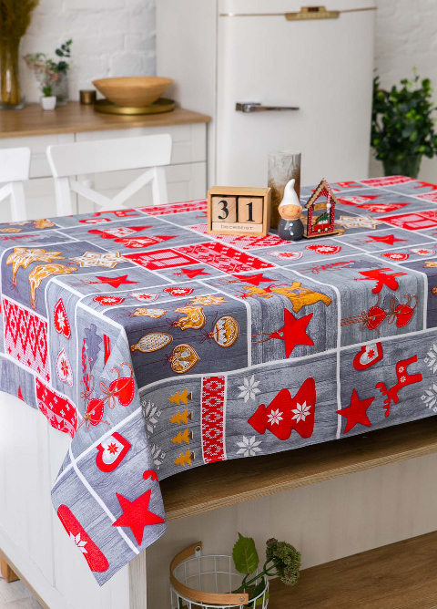 Новорічна скатертина 