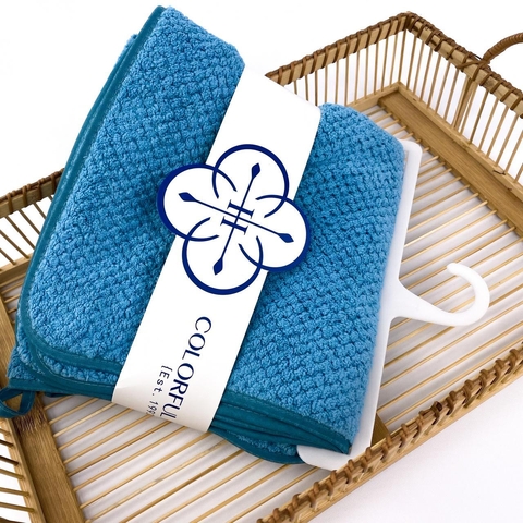 Рушник лицьовий мікрофібра Elite (бірюзовий) 100 х 50 см