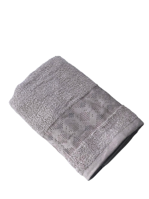 Рушник банний махровий Орнамент (світло-сірий) 140 х 70 см – м’якість і комфорт після кожного душу