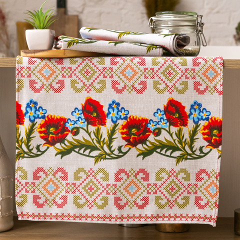 Рушник лляний великий 