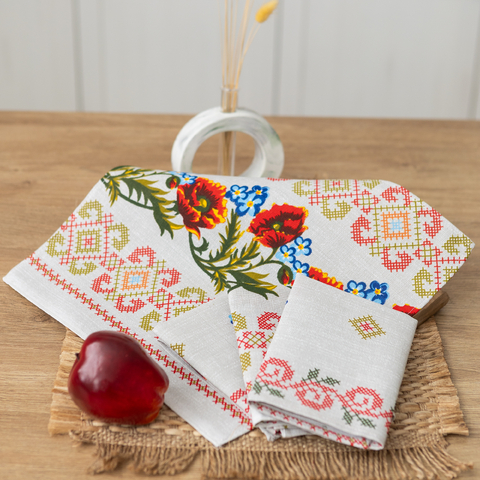 Серветки лляні 