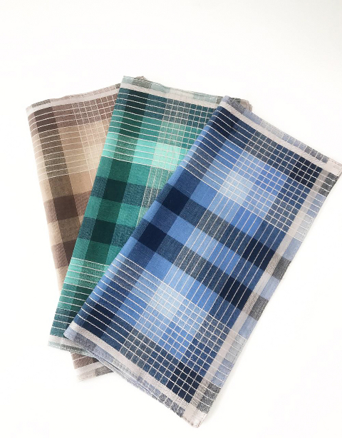 Чоловічий носовичок (батист)– 28 х 28 см, 10 шт, м’які та елегантні