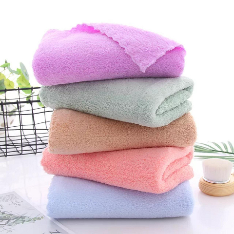 Набір кухонних рушників однотонних (мікрофібра) 6шт., 35x75 см (206) - легкі та швидковисихаючі