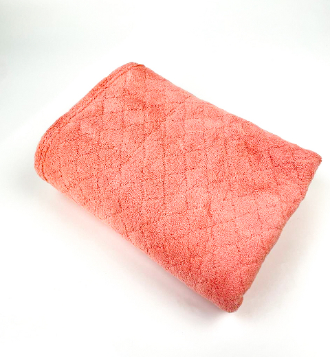 Рушник банний мікрофібра Райдуга (рожевий) 140х70 см – компактний, вбирає вологу, швидко сохне